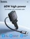 Автомобильное зарядное устройство Hoco Z67 Triunfar PD60W (USB + Type-C) + кабель Type-C - Black (923415B). Фото 6 из 14