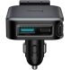 Автомобильное зарядное устройство Hoco Z67 Triunfar PD60W (USB + Type-C) + кабель Type-C - Black (923415B). Фото 2 из 14