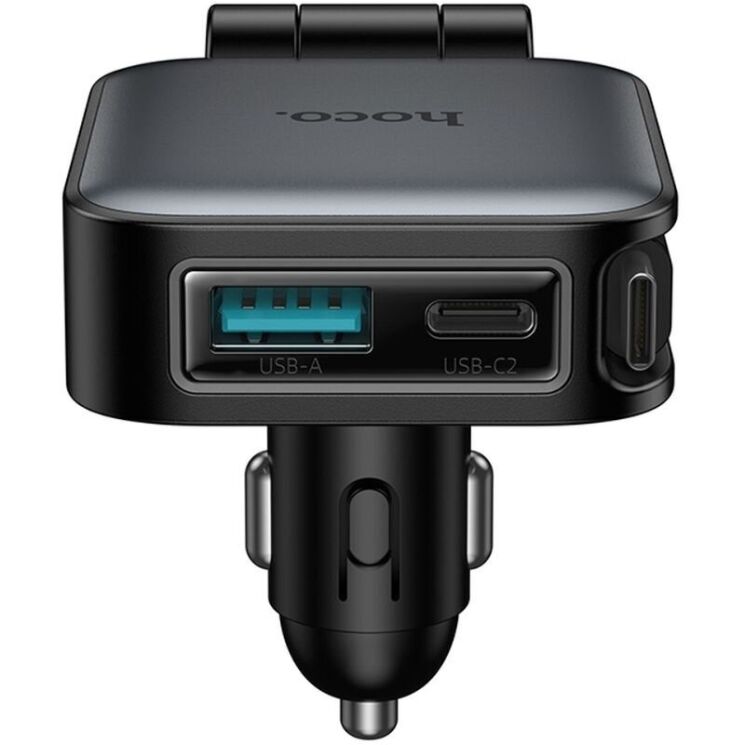 Автомобильное зарядное устройство Hoco Z67 Triunfar PD60W (USB + Type-C) + кабель Type-C - Black (923415B) Автомобильное зарядное устройство Hoco Z67 Triunfar PD60W (USB + Type-C) + кабель Type-C - Black: фото 2 из 14