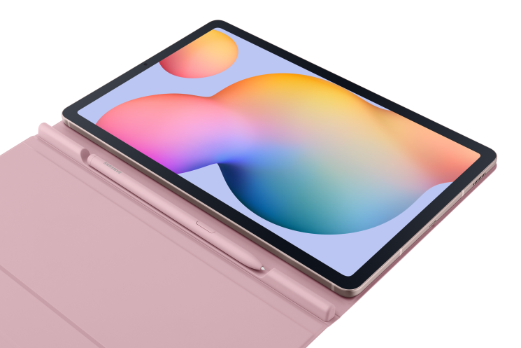 Чехол Book Cover для Samsung Galaxy Tab S6 lite / S6 Lite (2022/2024) EF-BP610PPEGRU - Pink: фото 7 из 10