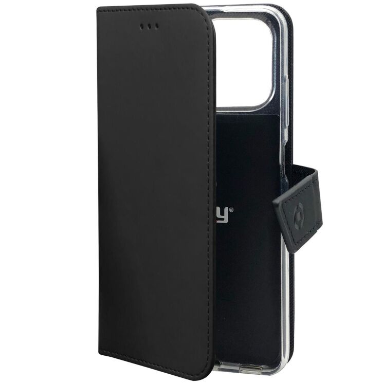 Чехол Celly Wallet Case для Xiaomi Redmi Note 12 Pro / Poco X5 Pro (WALLY1040) - Black: фото 3 из 6