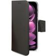 Чохол Celly Wallet Case для Xiaomi Redmi Note 12 Pro / Poco X5 Pro (WALLY1040) - Black (325011B)