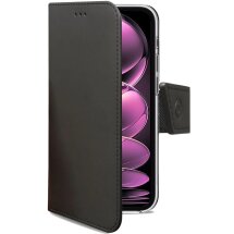 Чехол Celly Wallet Case для Xiaomi Redmi Note 12 Pro / Poco X5 Pro (WALLY1040) - Black: фото 1 из 6