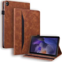 Чехол Deexe Business Style для Samsung Galaxy Tab A9 (X110/115) - Brown: фото 1 из 8