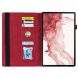 Чехол Deexe Business Style для Samsung Galaxy Tab S9 Plus (X810/816) - Red (332824R). Фото 2 из 8