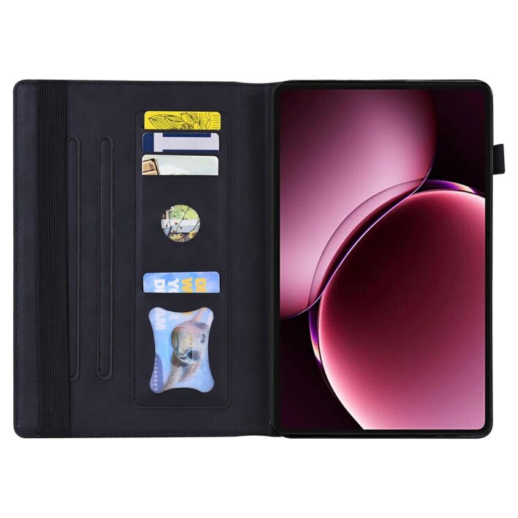 Чехол Deexe Business Style для Xiaomi Pad 9 Pro Max - Black: фото 2 из 8