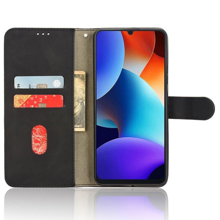 Чехол Deexe Classic Wallet для Blackview Color 8 - Black: фото 2 из 6