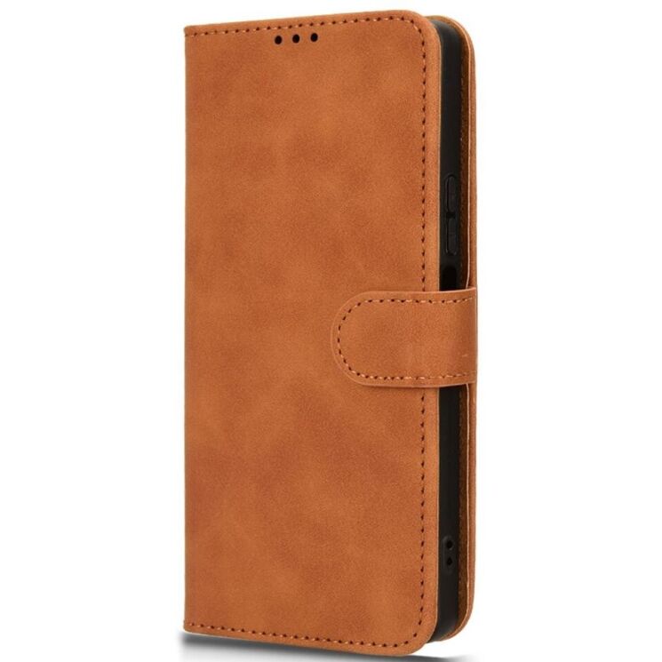 Чехол Deexe Classic Wallet для Infinix Note 40 - Brown: фото 6 из 6