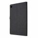 Чехол Deexe Cloth Style для Lenovo Tab M10 Plus 1/2 Gen (TB-X606) - Black (226909B). Фото 4 из 6