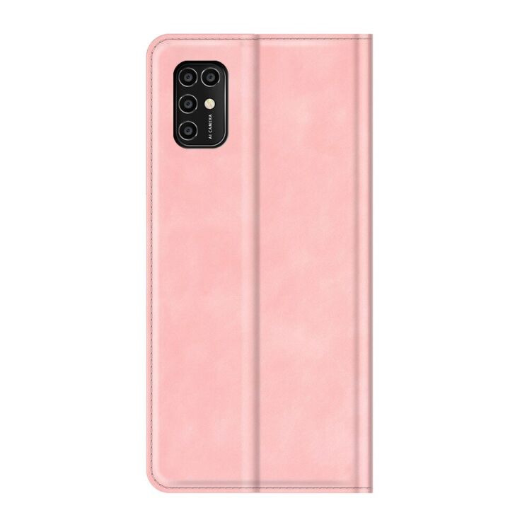 Чохол Deexe Core Wallet для ZTE Blade V2020 Smart - Pink: фото 3 з 11