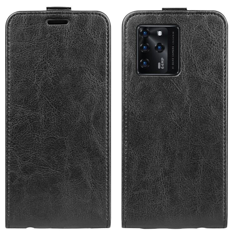 Чехол Deexe Flip Case для ZTE Blade V30 - Black: фото 1 из 9