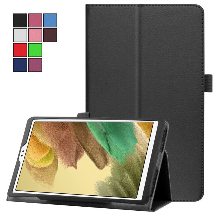 Чехол Deexe Folder Style для Samsung Galaxy Tab A7 Lite (T220/T225) - Black: фото 8 из 8