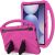 Чехол Deexe KickStand Cover для Samsung Galaxy Tab S10 Plus - Rose: фото 1 из 5
