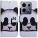 Чохол Deexe Life Style Wallet для Infinix Note 30 VIP - Panda (338715A). Фото 1 з 8