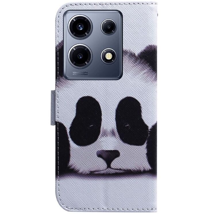 Чохол Deexe Life Style Wallet для Infinix Note 30 VIP - Panda: фото 5 з 8