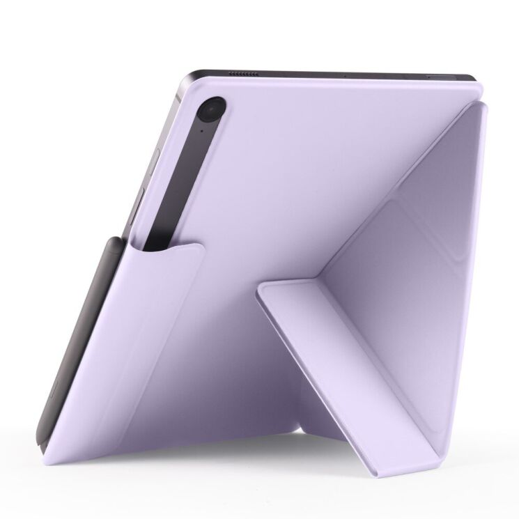 Чeхол Deexe Origami Series для Samsung Galaxy Tab S9 / S9 FE / S10 FE (X710/716/510/516/520/526) - Purple: фото 4 из 12