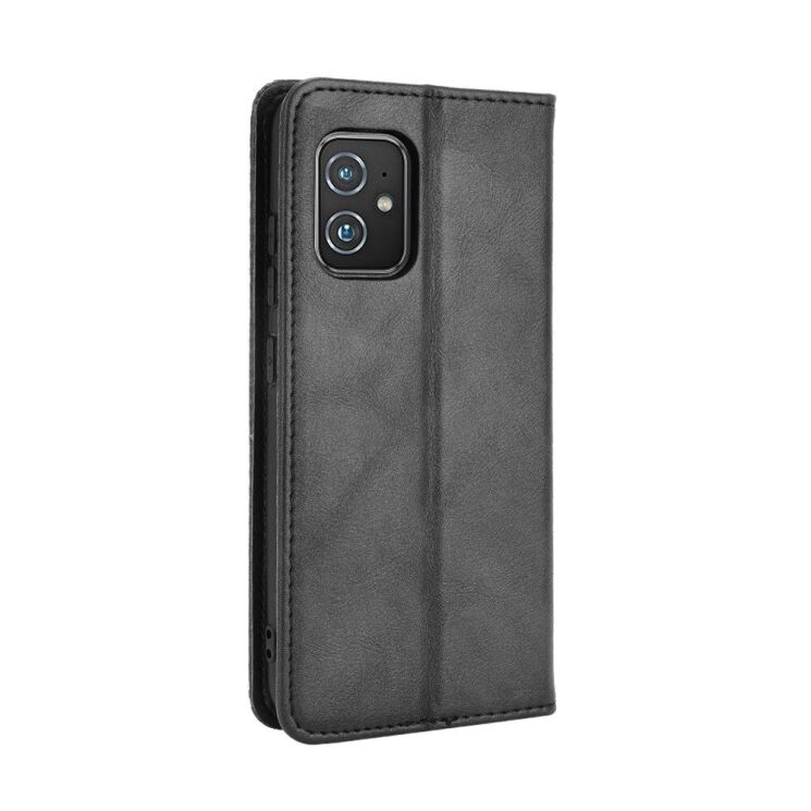 Чохол Deexe Retro Style для ASUS Zenfone 8 (ZS590KS) - Black: фото 3 з 12