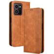 Чехол Deexe Retro Style для HMD Skyline - Brown (365808Z)