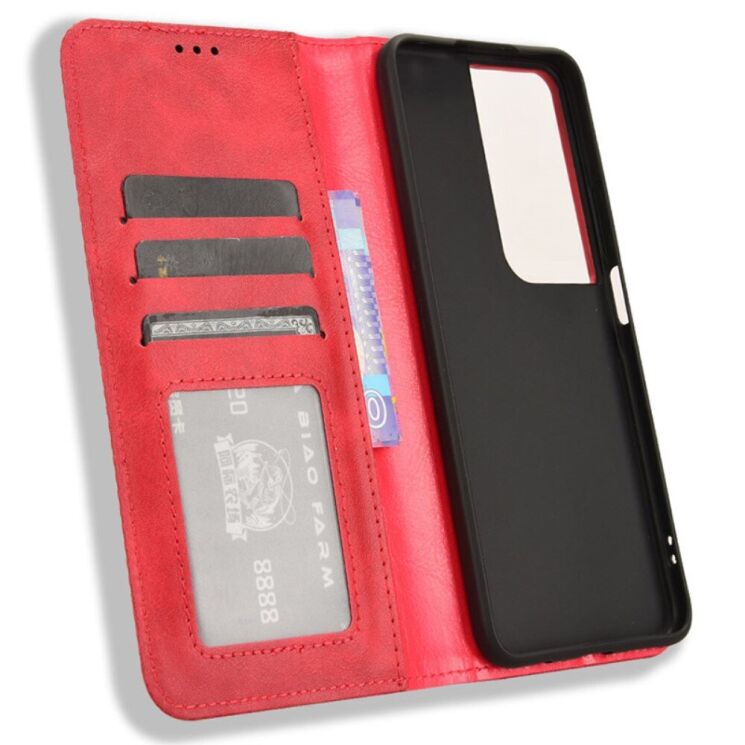 Чехол Deexe Retro Style для Honor X7b - Red: фото 4 из 7