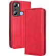 Чохол Deexe Retro Style для Infinix Hot 20i (X665E) - Red (313501R)