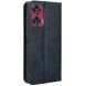 Чехол Deexe Retro Style для Motorola Edge 50 Fusion - Blue (354207L). Фото 6 из 7