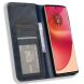 Чехол Deexe Retro Style для Motorola Edge 50 Fusion - Blue (354207L). Фото 2 из 7