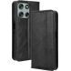 Чохол Deexe Retro Style для Motorola Moto G56 - Black (383115B). Фото 1 з 16