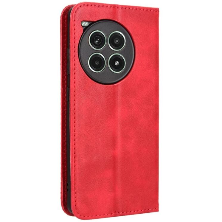 Чехол Deexe Retro Style для OnePlus Ace 3 Pro - Red: фото 6 из 7