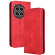 Чехол Deexe Retro Style для OnePlus Ace 3 Pro - Red (361313R)