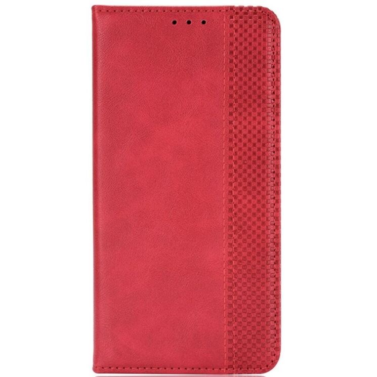 Чехол Deexe Retro Style для OnePlus Ace 3 Pro - Red: фото 5 из 7