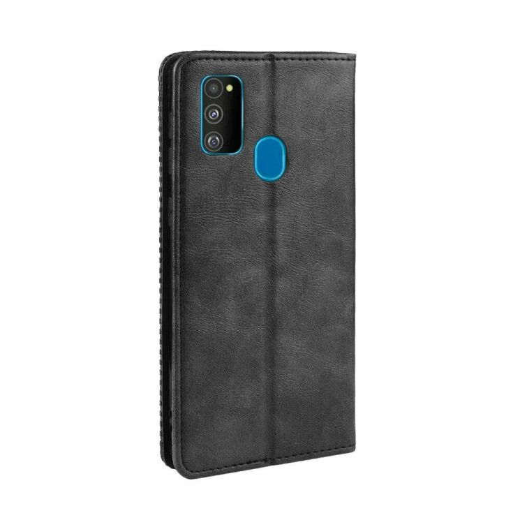 Чохол Deexe Retro Style для Samsung Galaxy M30s (M307) / Galaxy M21 (M215) - Black: фото 4 з 24