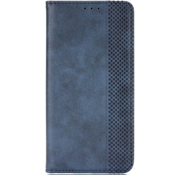 Чехол Deexe Retro Style для TECNO Camon 40 (CM5) - Blue: фото 5 из 7