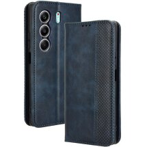 Чехол Deexe Retro Style для TECNO Camon 40 (CM5) - Blue: фото 1 из 7