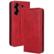 Чехол Deexe Retro Style для TECNO Pova 5 - Red (333601R)