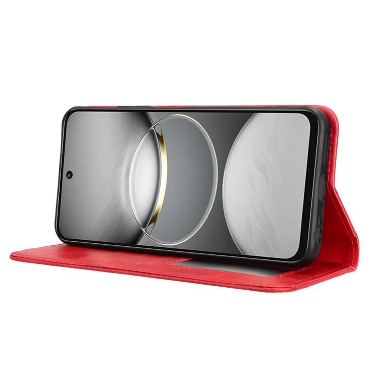 Чехол Deexe Retro Style для TECNO Spark 30C - Red: фото 3 из 7