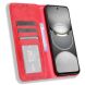Чехол Deexe Retro Style для TECNO Spark 30C - Red (361700R). Фото 2 из 7