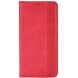 Чехол Deexe Retro Style для TECNO Spark 30C - Red (361700R). Фото 5 из 7