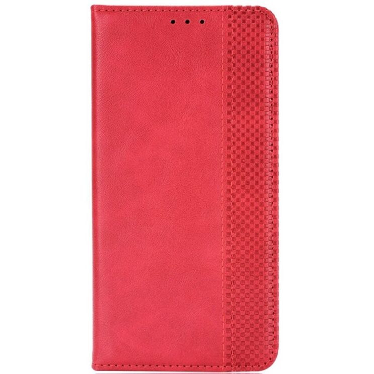 Чехол Deexe Retro Style для TECNO Spark 30C - Red: фото 5 из 7