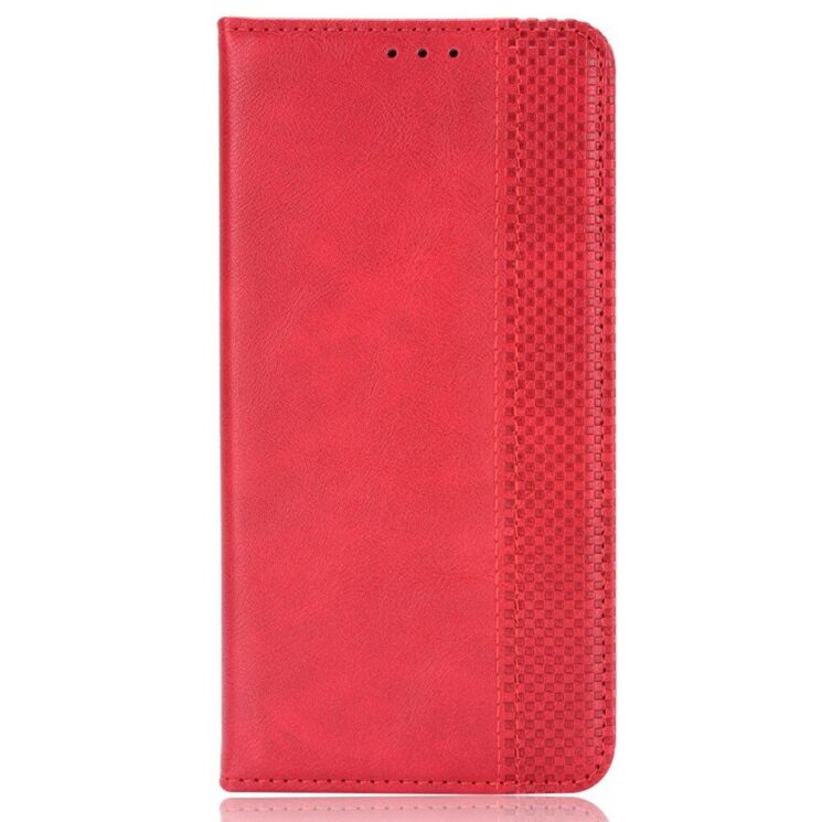 Чехол Deexe Retro Style для Xiaomi Poco X6 Pro - Red: фото 6 из 7