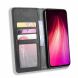 Чохол Deexe Retro Style для Xiaomi Redmi Note 8T - Black (263409B). Фото 6 з 8