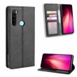 Чохол Deexe Retro Style для Xiaomi Redmi Note 8T - Black (263409B)