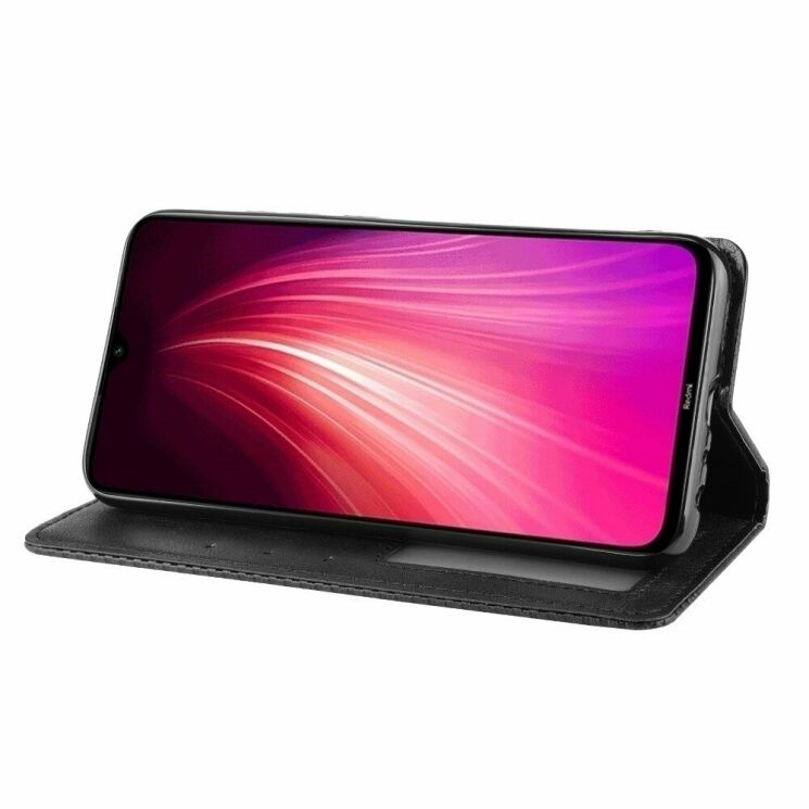 Чохол Deexe Retro Style для Xiaomi Redmi Note 8T - Black: фото 7 з 8