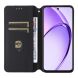 Чохол Deexe Rhombus Book для OPPO A3x / A3 / A40m - Black (365301B). Фото 2 з 8