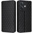 Чохол Deexe Rhombus Book для OPPO A3x / A3 / A40m - Black (365301B)