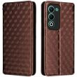 Чохол Deexe Rhombus Book для OPPO A5 - Brown (385802Z)