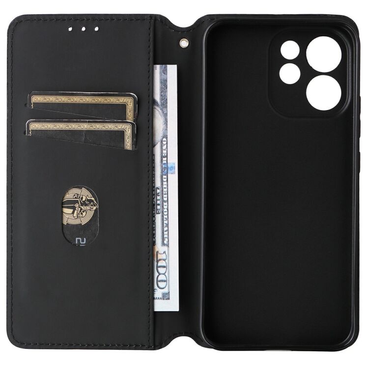 Чехол Deexe Rhombus Book для OPPO Reno 15 - Silver: фото 5 из 7