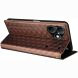Чохол Deexe Rhombus Book для Realme Note 80 - Brown (412403Z). Фото 4 з 7