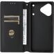 Чохол Deexe Rhombus Book для Realme Note 80 - Brown (412403Z). Фото 5 з 7