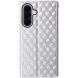 Чехол Deexe Rhombus Book для Samsung Galaxy A37 (A376) - Silver (406081S). Фото 7 из 7