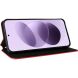 Чохол Deexe Rhombus Book для Xiaomi Redmi Note 17 - Red (430015R). Фото 3 з 7